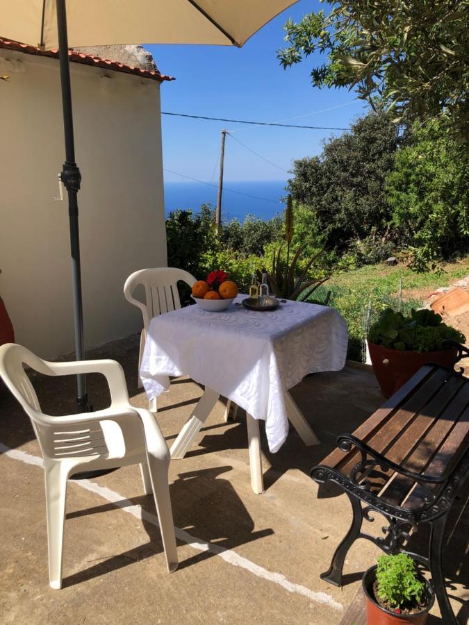 Areti Sea View Mountain Cottage Amigdalokefáli Kültér fotó
